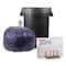 Boardwalk 33 gal Trash Bags, 33 in x 39 in, Super Extra Heavy-Duty, 1.4 mil, Clear, 100 PK BWK534 - alternate 2